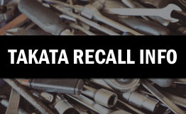 Takata Recall Info