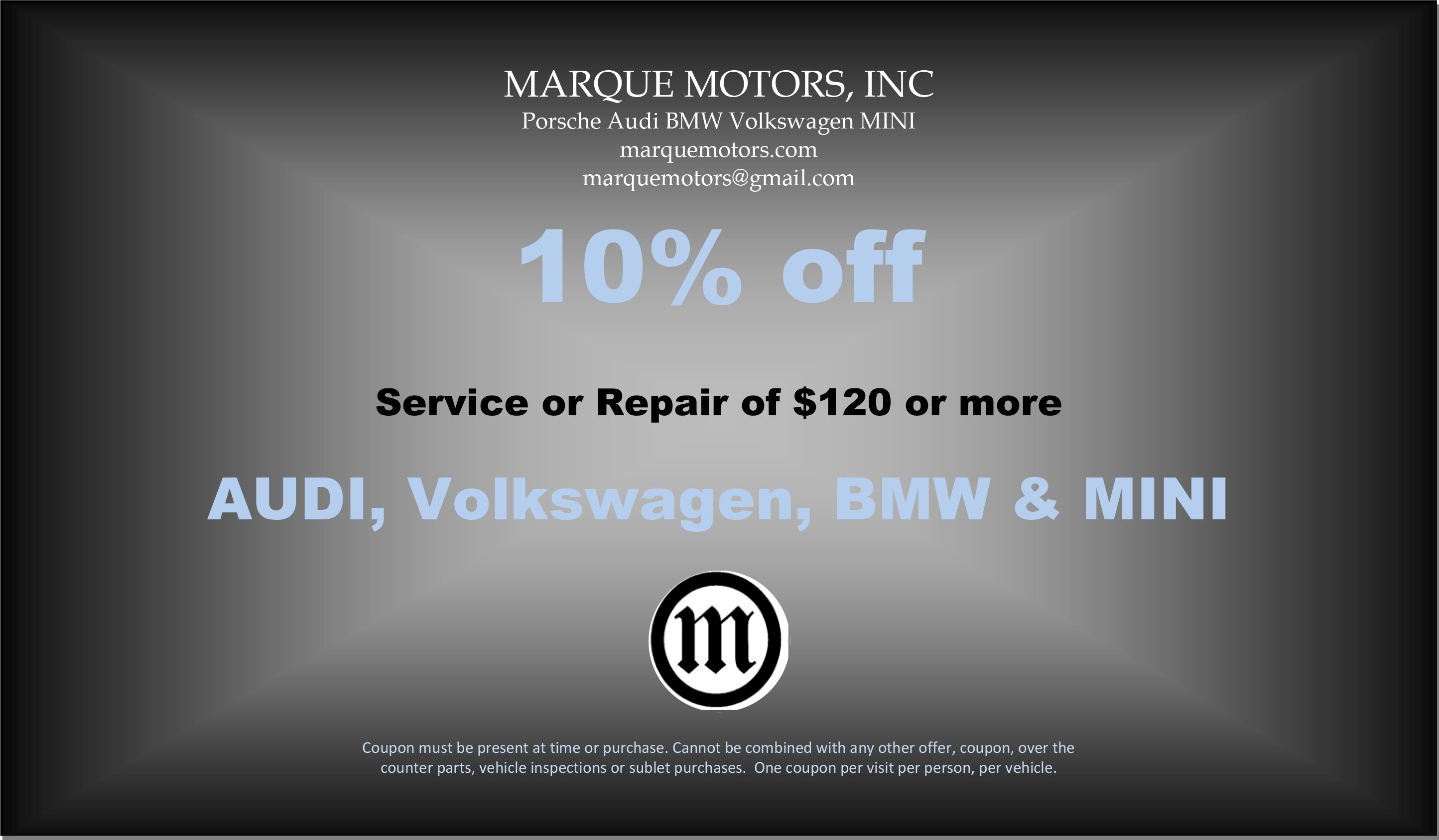 Marque Motors | Import Auto Repair | Portland, OR 97219